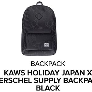 Kaws x herschel limited backpack